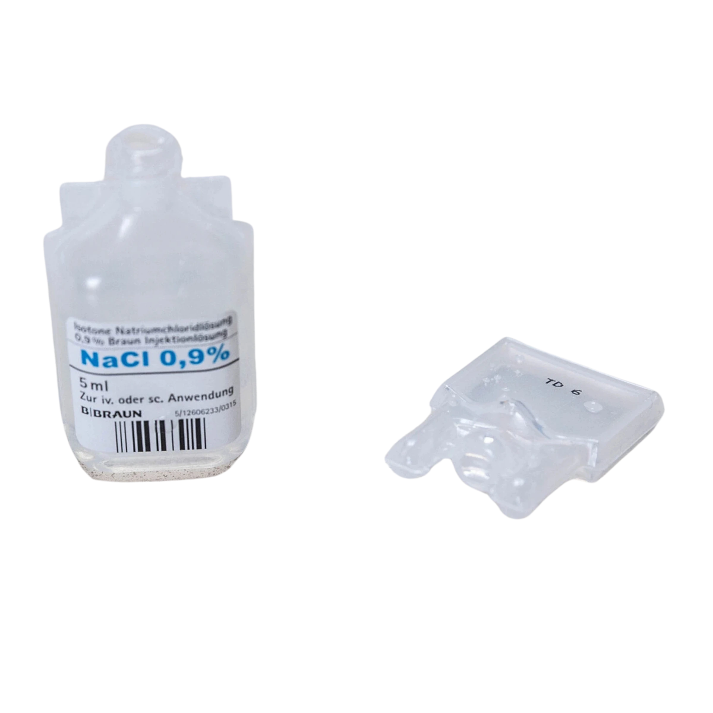 NaCl (0.9% Saline Solution) – 5ml for injection and nasal sprays