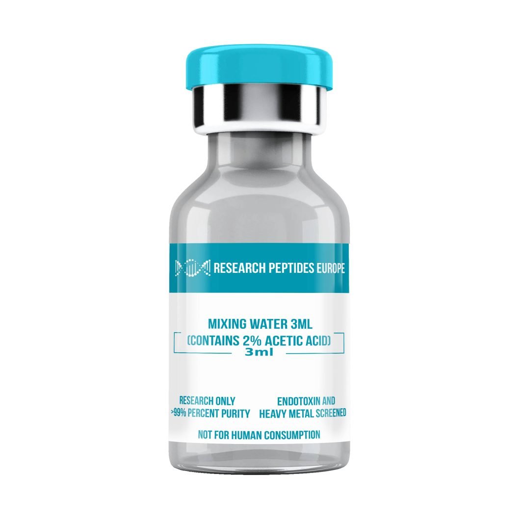 Mixing Water 3ml (2% Acetic Acid) A sterile reconstitution solution containing 2% acetic acid